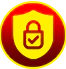 Shield icon with a lock and check mark, representing secure and trusted digital access with Winmatch.