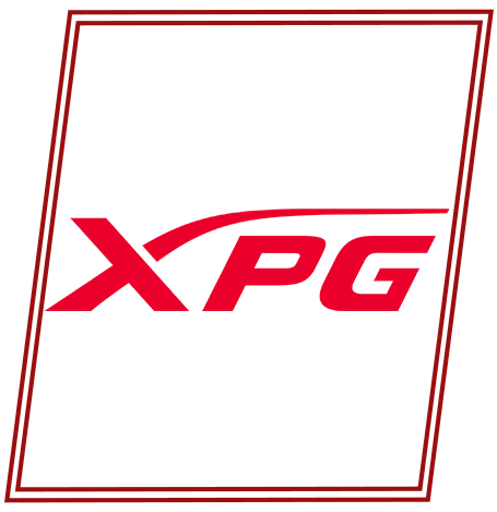 XPG logo with bold red styling, part of the Winmatch visual suite reflecting performance and modern design.